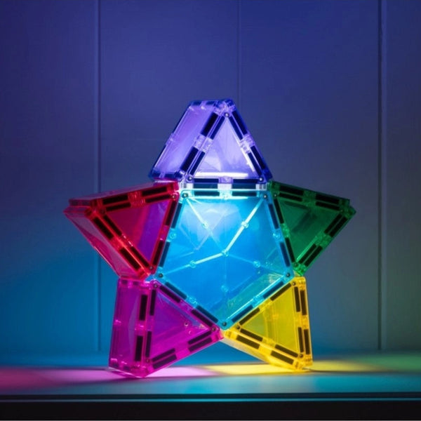 Magnetbausteine Light Star Pack | 28 Teile