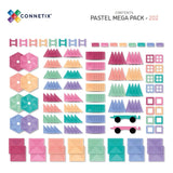 Inhalt Connetix Magnetbausteine Pastel Mega Pack 202 Teile