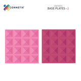 Magnetbausteine Pastel Pink & Berry Basisplatten 2 Teile von Connetix_04