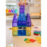 Magnetbausteine Rainbow Blue & Green Basisplatten 2 Teile von Connetix_02