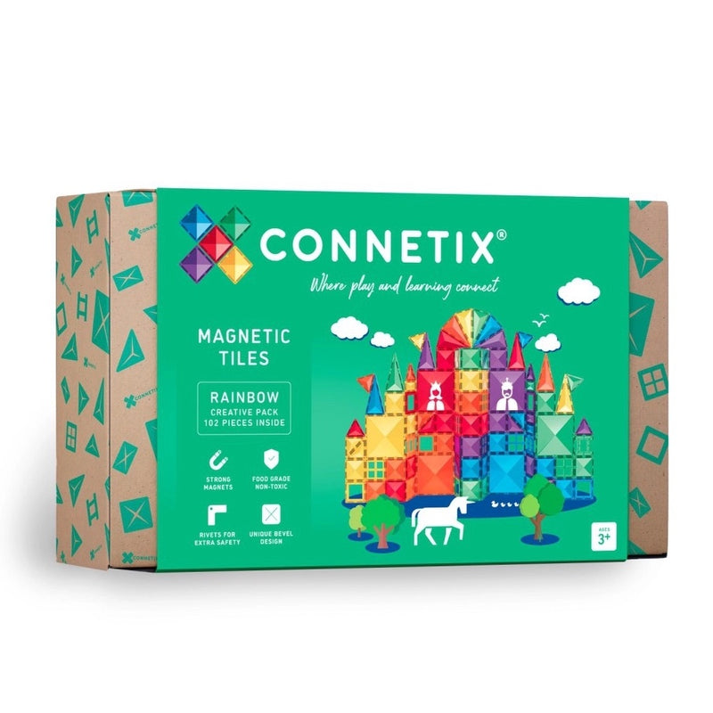 Connetix Magnetbausteine Rainbow Creative Pack - 102 Teile