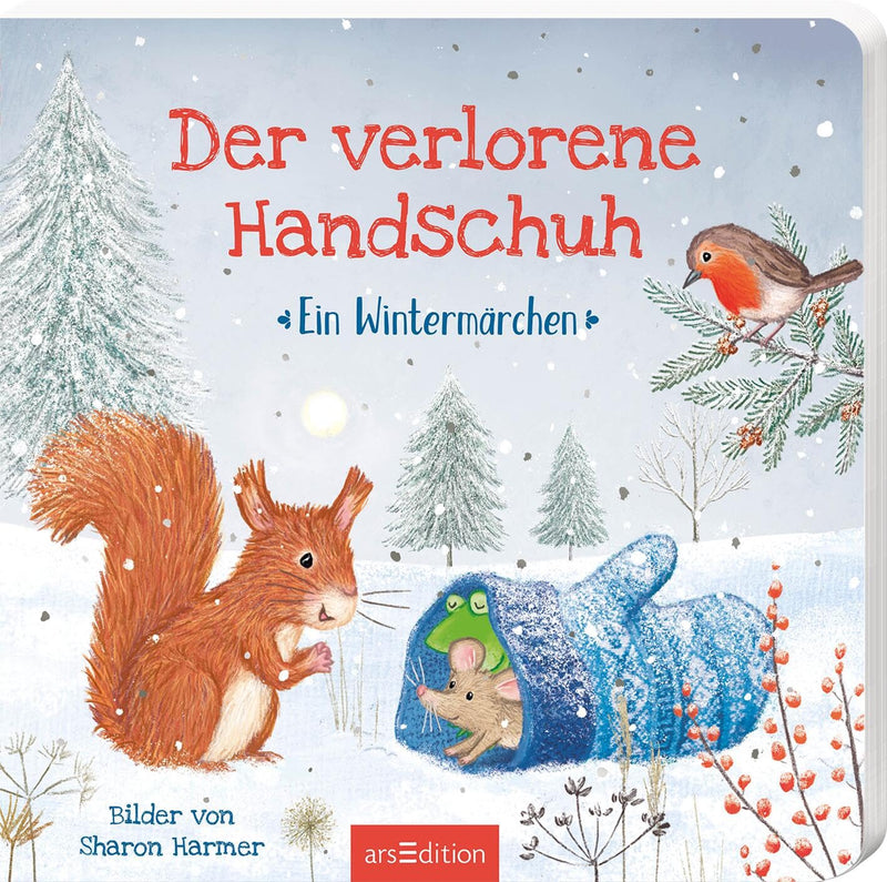 Der  verlorene Handschuh. Ein Wintermärchen von Sharon Harmer_arsedition_Buchcover