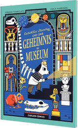 Detektiv Stanley und das Geheimnis im Museum von Hannah Tunnicliffe und Erica Harrison_Carlsen Comics_Buchcover