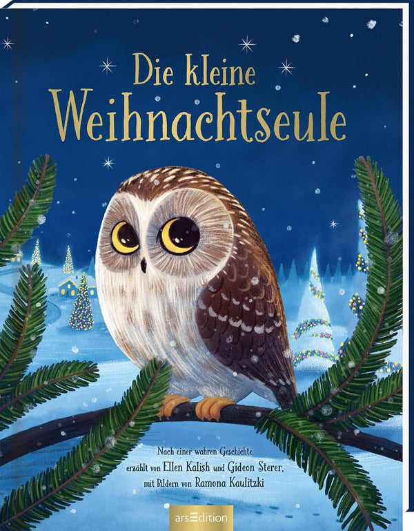 Die kleine Weihnachtseule von Ellen Kalish und Gideon Sterer_arsedition_Buchcover