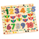Holzpuzzle Zahlen 1 - 10 von Djeco_02