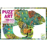 Verpackung von Djeco Kunstpuzzle Chamäleon 150 Teile