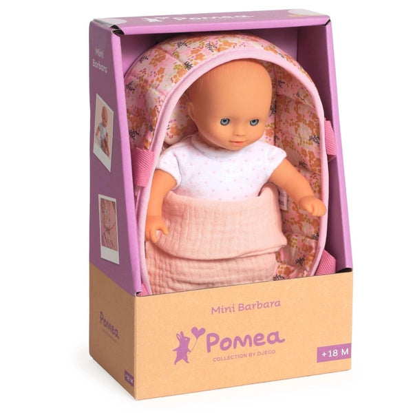 Pomea Puppe Mini Barbara von Djeco_Verpackung