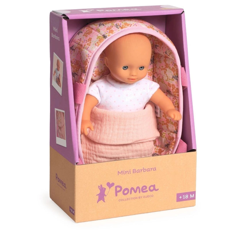 Pomea Puppe Mini Barbara von Djeco_Verpackung