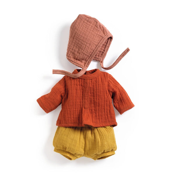 Djeco Puppenkleidung "Mandarine" für Puppen der POMEA Kollektion