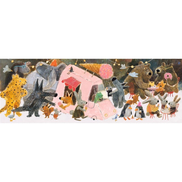 Puzzle Gallery The Park von Djeco mit 100 Teilen
