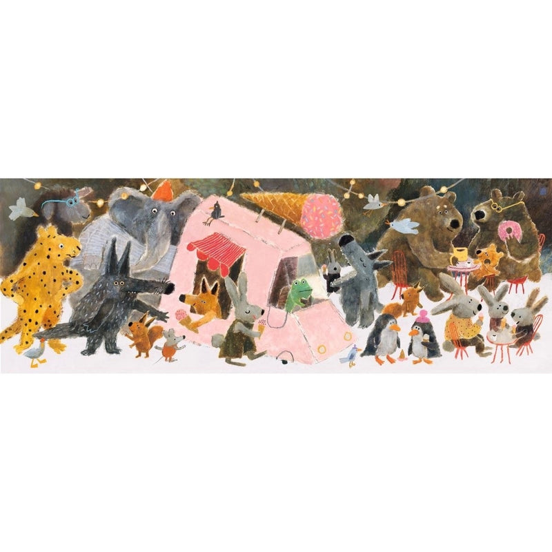Puzzle Gallery The Park von Djeco mit 100 Teilen