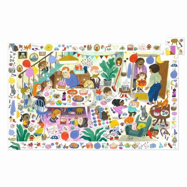 Wimmelpuzzle Geburtstag von Djeco_01
