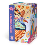 Djeco Wizzy Puzzle Funkelnder Vogel mit 50 Teilen