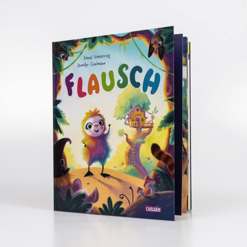 Flausch von Almut Schnerring und Jennifer Coulmann_Carlsen_Buch stehend