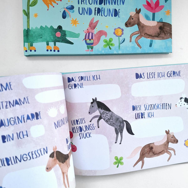 Freundebuch für die Grundschule_Meine Freundinnen und Freunde von Frau Ottilie_Seitenansicht02
