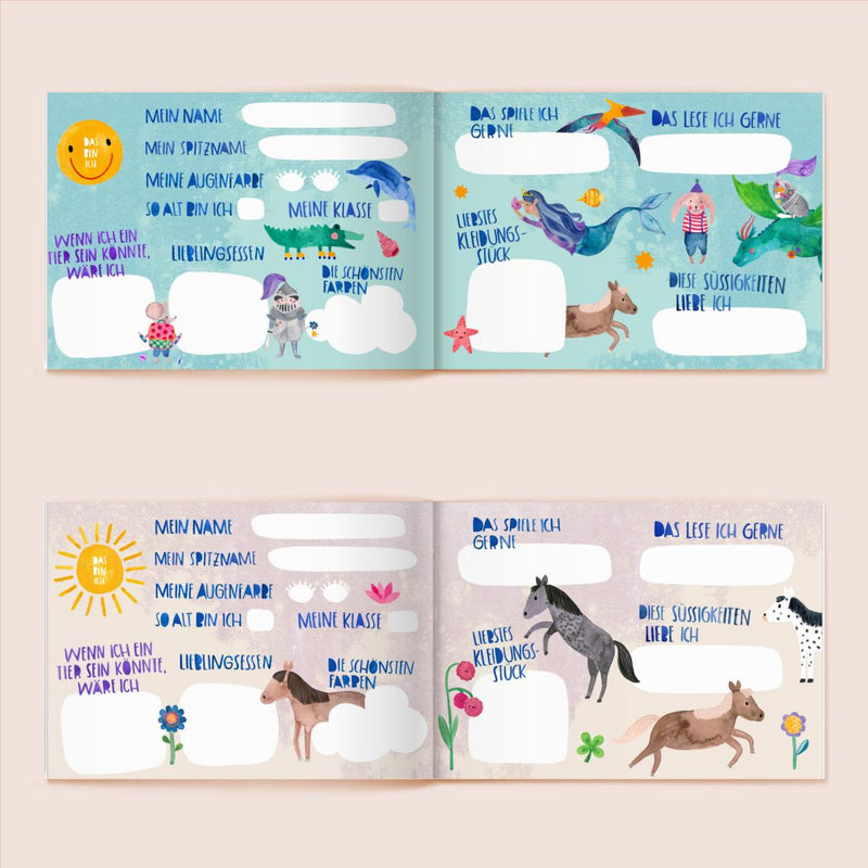Freundebuch für die Grundschule_Meine Freundinnen und Freunde von Frau Ottilie_Seitenansicht03