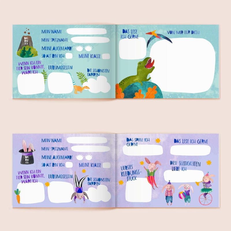 Freundebuch für die Grundschule_Meine Freundinnen und Freunde von Frau Ottilie_Seitenansicht05