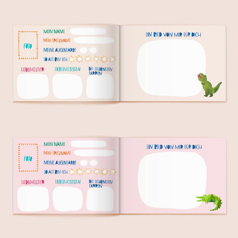 Freundebuch von Frau Ottilie_Alle meine Kindergartenfreunde_Seitenansicht01