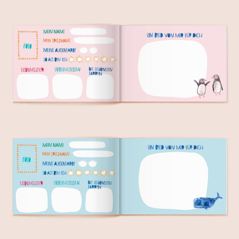 Freundebuch von Frau Ottilie_Alle meine Kindergartenfreunde_Seitenansicht02