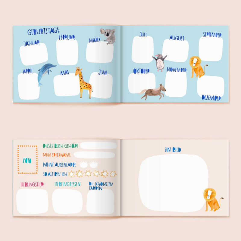 Freundebuch von Frau Ottilie_Alle meine Kindergartenfreunde_Seitenansicht03