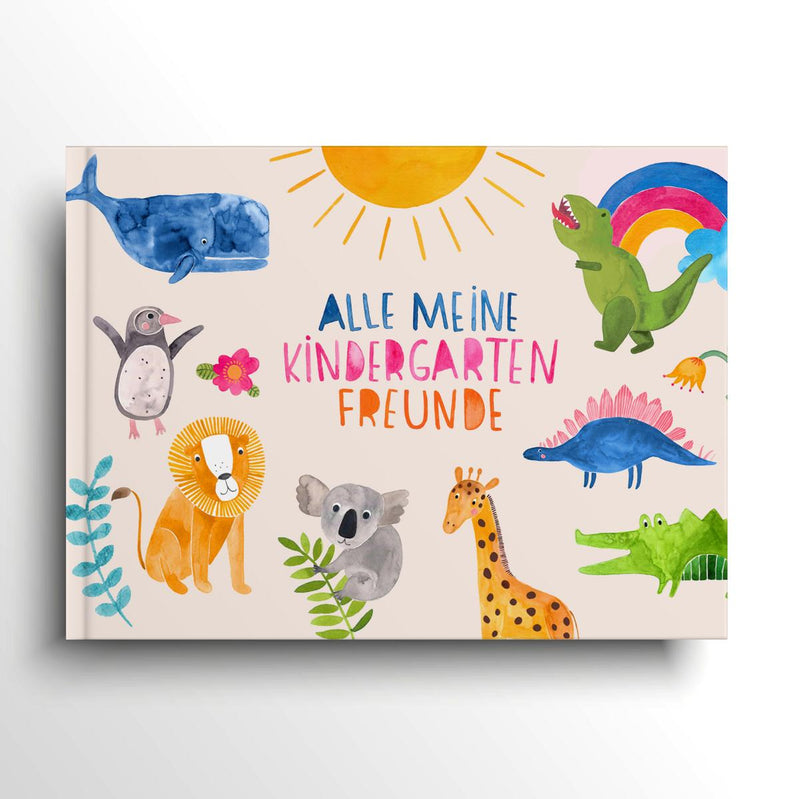 Freundebuch von Frau Ottilie_Alle meine Kindergartenfreunde_Buchcover