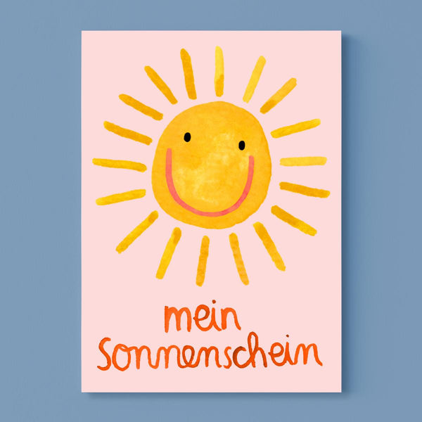 Postkarte von Frau Ottilie_Mein Sonnenschein