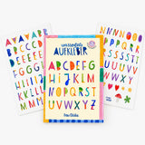 Wasserfeste Kindersticker ABC von Frau Ottilie_01