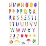 Wasserfeste Kindersticker ABC von Frau Ottilie_03