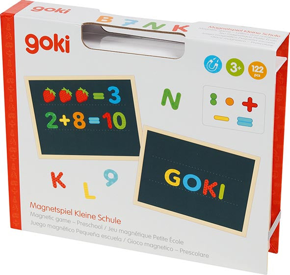 Magnetspiel Kleine Schule von goki_Verpackung