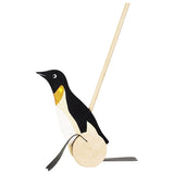 Schiebetier Pinguin aus Holz von Goki
