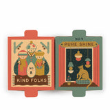 Grapat Kind Folks No. 8 und Pure Shine No. 9 – Verpackungen der beiden Weihnachtsornament-Sets