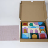 Grimm's Baukasten Floors der Tiny Art Collection  in geöffneter Verpackung