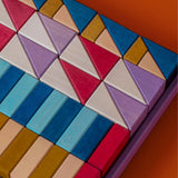Detailansicht von oben auf Baukasten Rhythm aus der Grimm's Tiny Art Collection 