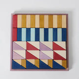 Blick von oben auf Baukasten Rhythm aus der Grimm's Tiny Art Collection 