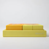 Bauspiel Gelb von Grimm's in Seitenansicht