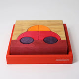 Bauspiel Rot von Grimm's in Ansicht von schräg oben