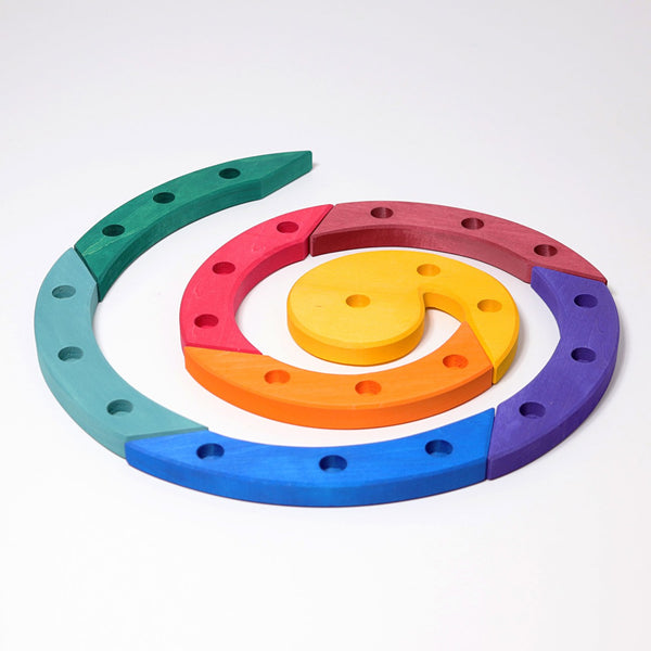 Bunte Geburtstagsspirale von Grimm's