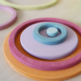 Konzentrische Kreise und Ringe Pastell 20 Elemente von Grimms_09