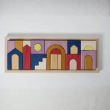 Panorama Baukasten der Grimm's Tiny Art Collection von oben