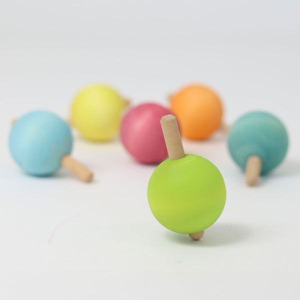 6 Pastell Kreisel von Grimm's