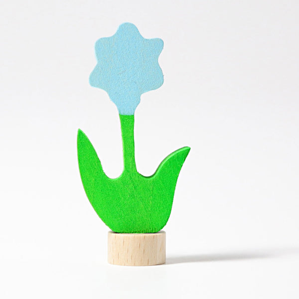 Steckfigur blaue Blume von Grimm's