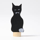 Steckfigur schwarze Katze von Grimm's