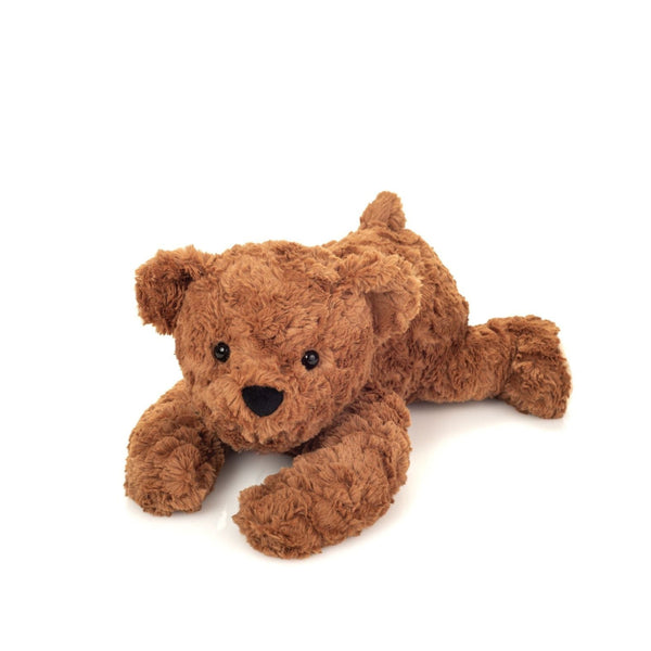 Brauner liegender Teddy von Hermann Teddy