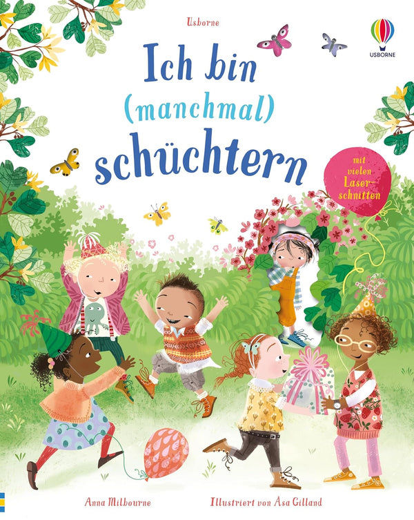 Ich bin (manchmal) schüchtern von Anna Milbourne und Asa Gilland_Usborne Verlag_Buchcover