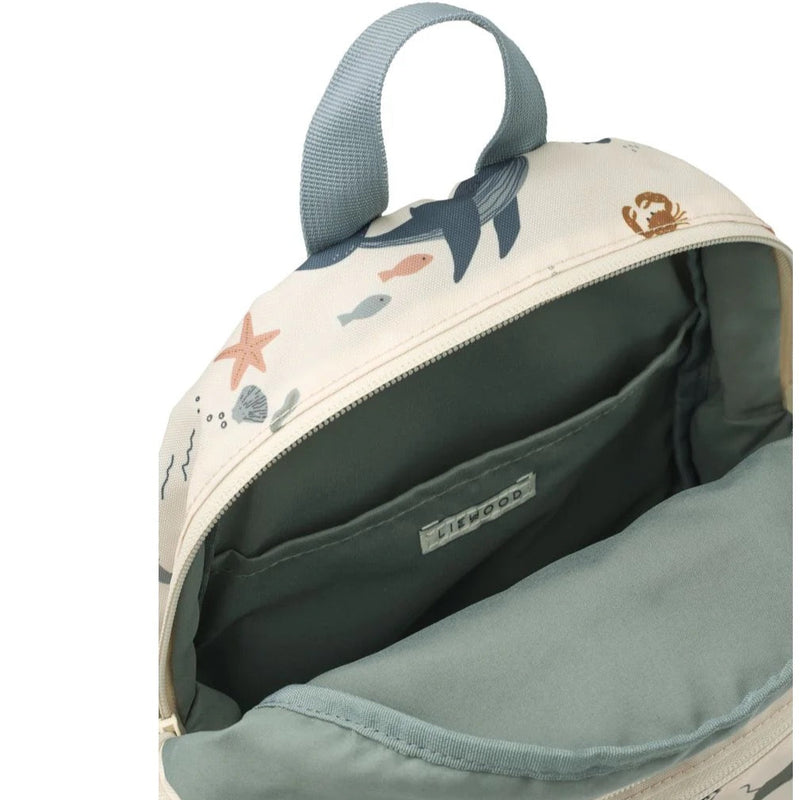 Kinderrucksack Andreas on Liewood_Sea Creature_offen