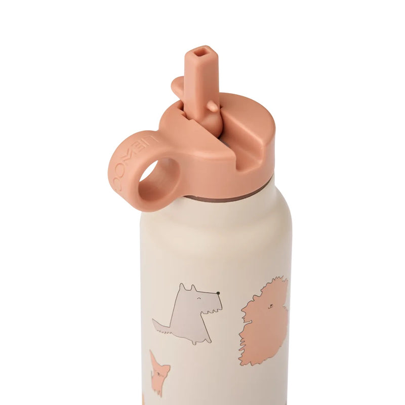 Trinkflasche von Liewood_Modell Falk Cats & Dogs_Verschluss