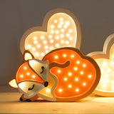 Leuchtende Little Lights Fuchs Kinderlampe