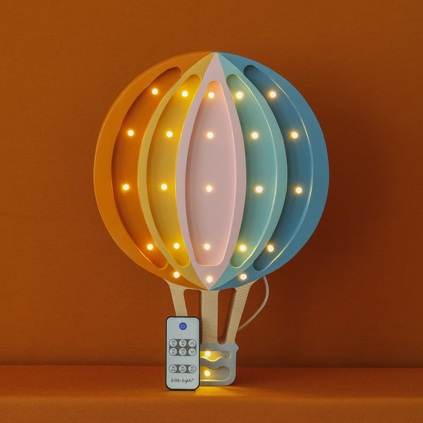 Little Lights Kinderlampe Heißluftballon mit Fernbedienung