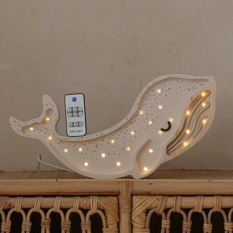 Kinderlampe "Wal" in weiß | 40 cm