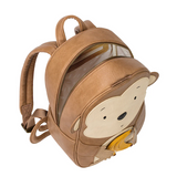 Kinderrucksack "Großer Affe Momo" von Little Who von schräg oben